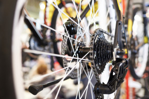 Carriage with chain rear wheel sports mountain bike