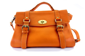 Handbag leather